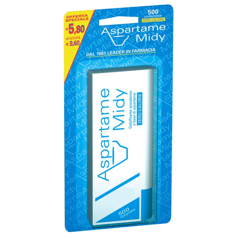 ASPARTAME MIDY 500 compresse Con dispenser