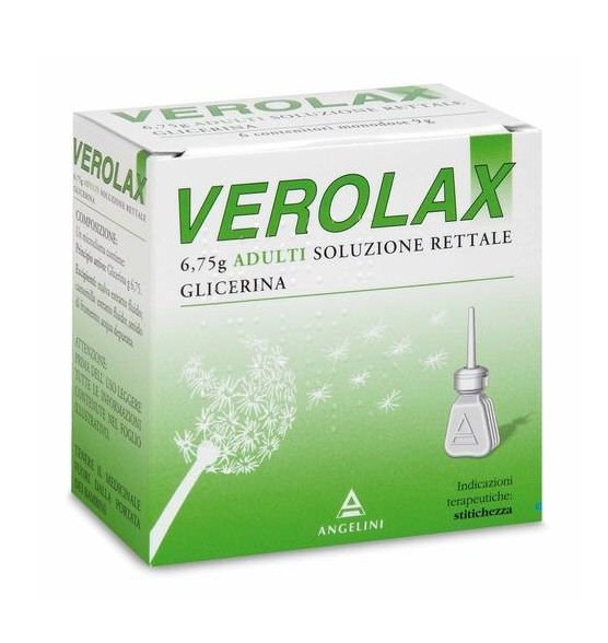 VEROLAX Adulti Sol. Rettale 6 Microclismi 6,75G