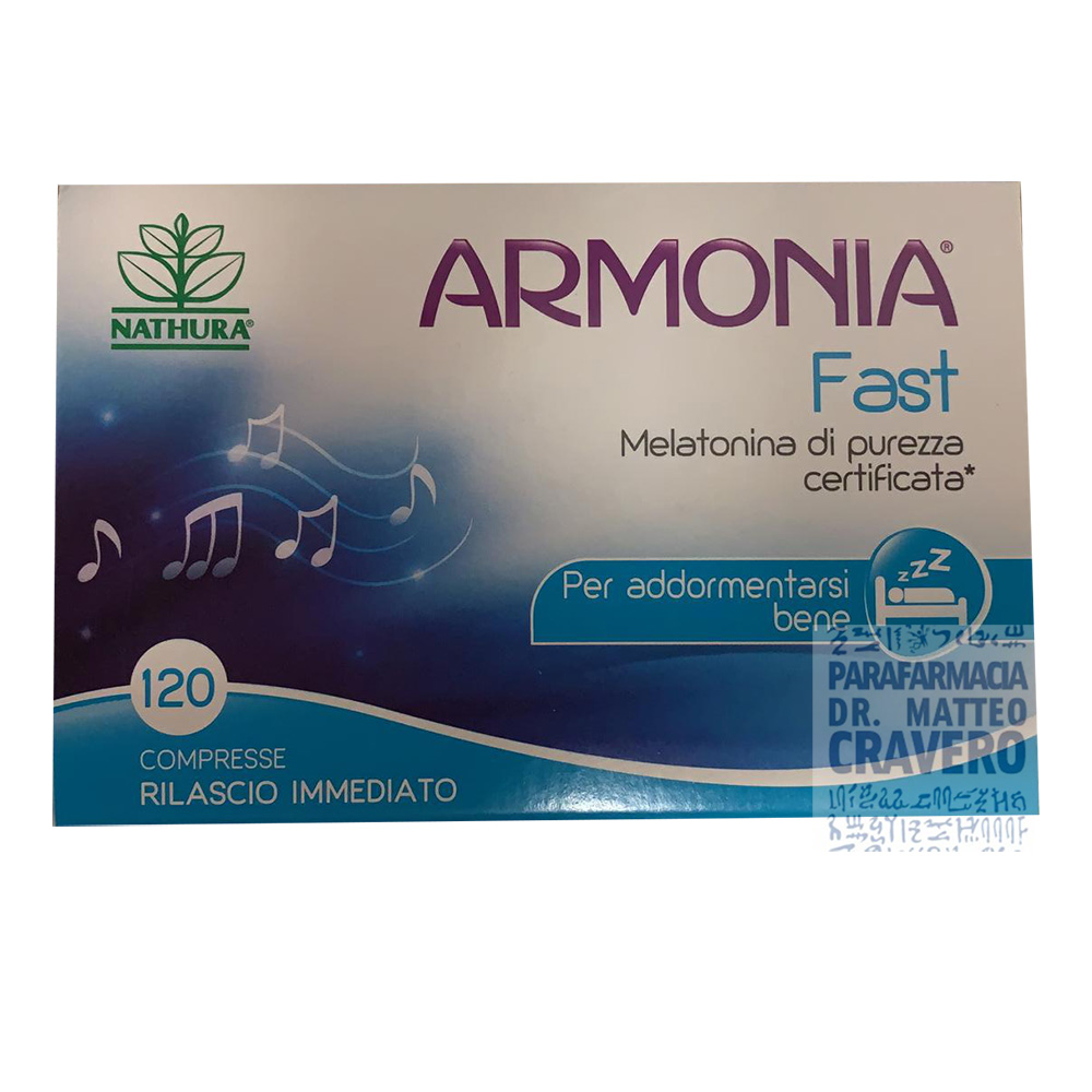 Armonia Fast Melatonina 1mg 120 compresse