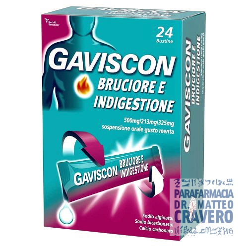 GAVISCON Bruciore e Indigestione 24 Bustine