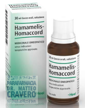 HAMAMELIS Homaccord 30ml Gocce HEEL
