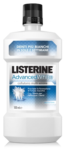 LISTERINE ADVANCE WHITE 500ML