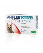 AMFLEE COMBO 3 PIPETTE 67MG+60,3MG