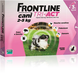 FRONTLINE TRI-ACT 3 PIPETTE 0,5ML