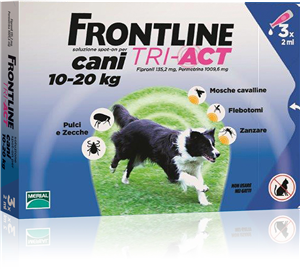 FRONTLINE TRI-ACT 3 PIPETTE 2ML